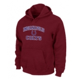 Indianapolis Colts Heart & Soul Pullover Hoodie Red