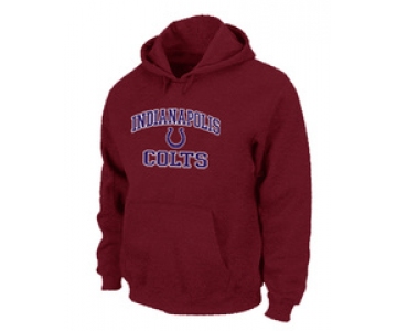 Indianapolis Colts Heart & Soul Pullover Hoodie Red