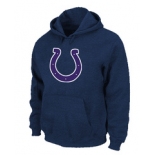 Indianapolis Colts Logo Pullover Hoodie D.Blue