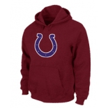 Indianapolis Colts Logo Pullover Hoodie RED