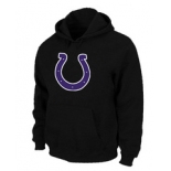 Indianapolis Colts Logo Pullover Hoodie black