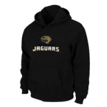 Jacksonville Jaguars Authentic Logo Pullover Hoodie Black