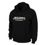 Jacksonville Jaguars Authentic font Pullover Hoodie Black