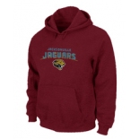 Jacksonville Jaguars Heart & Soul Pullover Hoodie Red