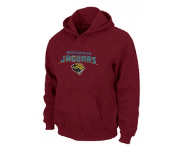 Jacksonville Jaguars Heart & Soul Pullover Hoodie Red