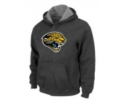 Jacksonville Jaguars Logo Pullover Hoodie D.Grey