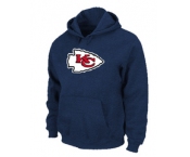 Kansas City Chiefs Logo Pullover Hoodie D.Blue