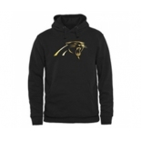 Men Carolina Panthers Pro Line Black Gold Collection Pullover Hoodie