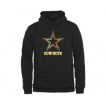 Mens Dallas Cowboys Pro Line Black Gold Collection Pullover Hoodie