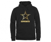 Mens Dallas Cowboys Pro Line Black Gold Collection Pullover Hoodie