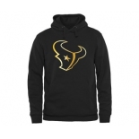 Mens Houston Texans Pro Line Black Gold Collection Pullover Hoodie