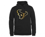 Mens Houston Texans Pro Line Black Gold Collection Pullover Hoodie