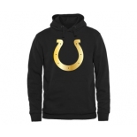 Mens Indianapolis Colts Pro Line Black Gold Collection Pullover Hoodie