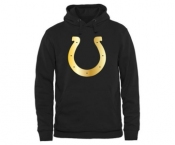 Mens Indianapolis Colts Pro Line Black Gold Collection Pullover Hoodie