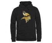 Mens Minnesota Vikings Pro Line Black Gold Collection Pullover Hoodie