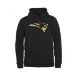 Mens New England Patriots Pro Line Black Gold Collection Pullover Hoodie