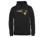 Mens New England Patriots Pro Line Black Gold Collection Pullover Hoodie