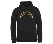 Mens San Diego Chargers Pro Line Black Gold Collection Pullover Hoodie