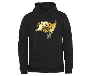 Mens Tampa Bay Buccaneers Pro Line Black Gold Collection Pullover Hoodie