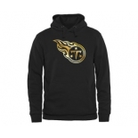 Mens Tennessee Titans Pro Line Black Gold Collection Pullover Hoodie