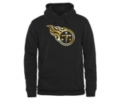 Mens Tennessee Titans Pro Line Black Gold Collection Pullover Hoodie