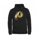 Mens Washington Redskins Pro Line Black Gold Collection Pullover Hoodie