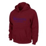 Minnesota Vikings Authentic font Pullover Hoodie Red