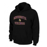 Minnesota Vikings Heart & Soul Pullover Hoodie Black