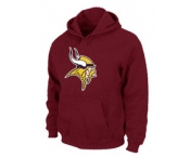 Minnesota Vikings Logo Pullover Hoodie RED