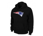 New England Patriots Logo Pullover Hoodie black