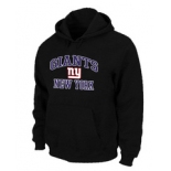 New York Giants Heart & Soul Pullover Hoodie Black