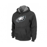 Philadelphia Eagles Logo Pullover Hoodie D.Grey