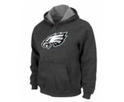 Philadelphia Eagles Logo Pullover Hoodie D.Grey