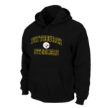 Pittsburgh Steelers Heart & Soul Pullover Hoodie Black