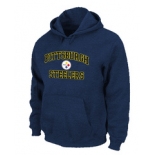 Pittsburgh Steelers Heart & Soul Pullover Hoodie D.Blue