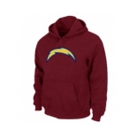 San Diego Charger Logo Pullover Hoodie RED