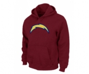 San Diego Charger Logo Pullover Hoodie RED