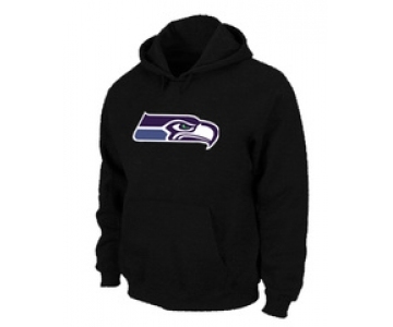 Seattle Seahawks Logo Pullover Hoodie black