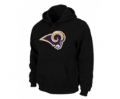 St.Louis Rams Logo Pullover Hoodie black