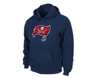 Tampa Bay Buccaneers Logo Pullover Hoodie D.Blue