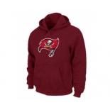 Tampa Bay Buccaneers Logo Pullover Hoodie RED