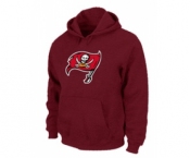 Tampa Bay Buccaneers Logo Pullover Hoodie RED