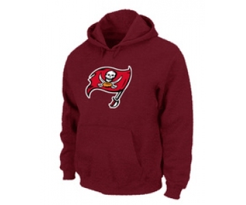 Tampa Bay Buccaneers Logo Pullover Hoodie RED