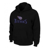 Tennessee Titans Authentic Logo Pullover Hoodie Black