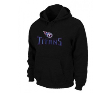 Tennessee Titans Authentic Logo Pullover Hoodie Black