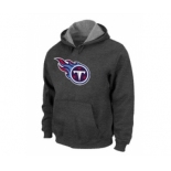 Tennessee Titans Logo Pullover Hoodie D.Grey