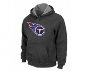 Tennessee Titans Logo Pullover Hoodie D.Grey