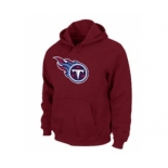 Tennessee Titans Logo Pullover Hoodie RED