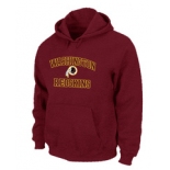 Washington Red Skins Heart & Soul Pullover Hoodie Red