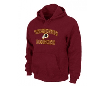 Washington Red Skins Heart & Soul Pullover Hoodie Red